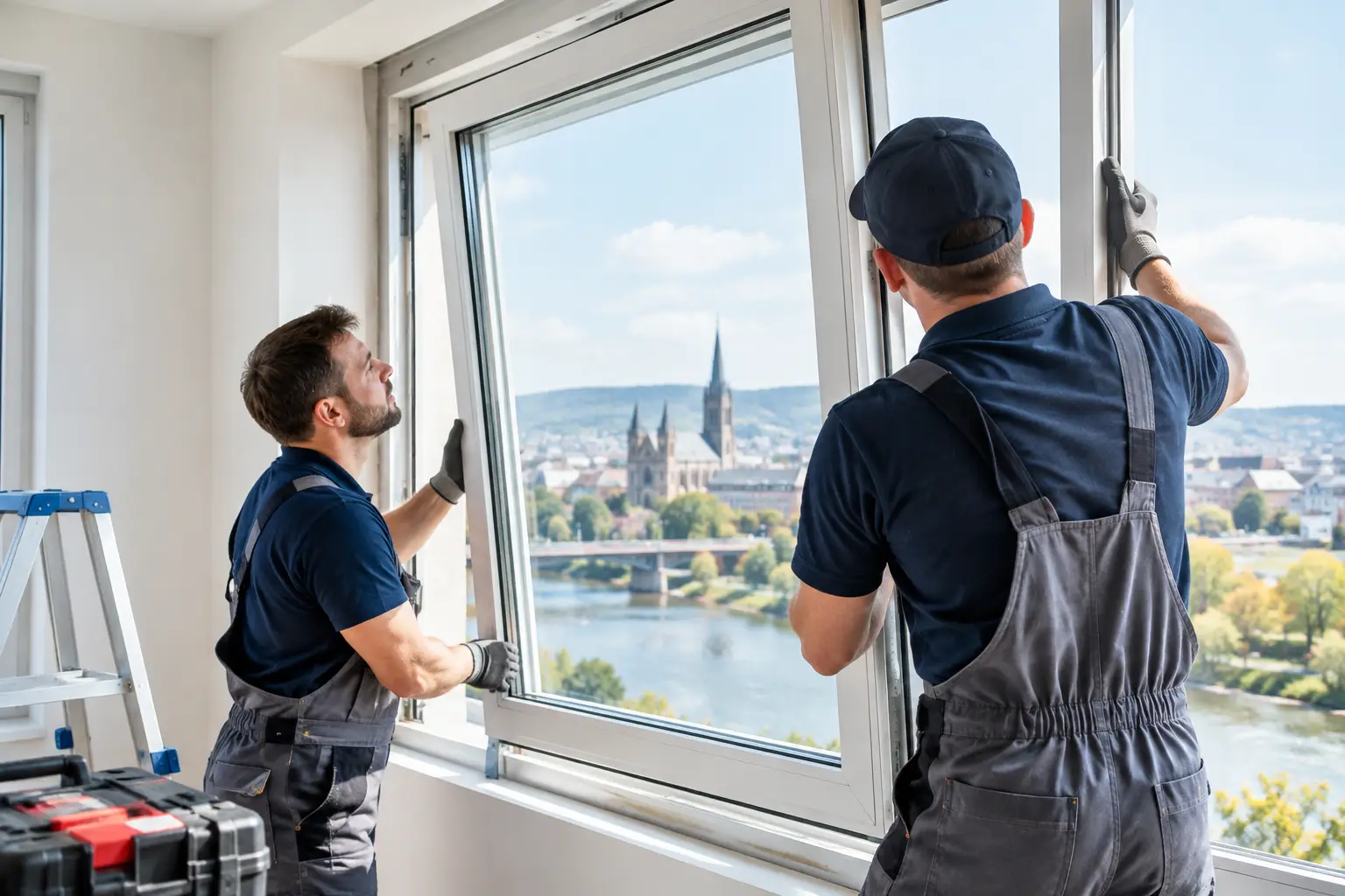 Fenster einbauen in Saarbrücken mit Fachbetrieb