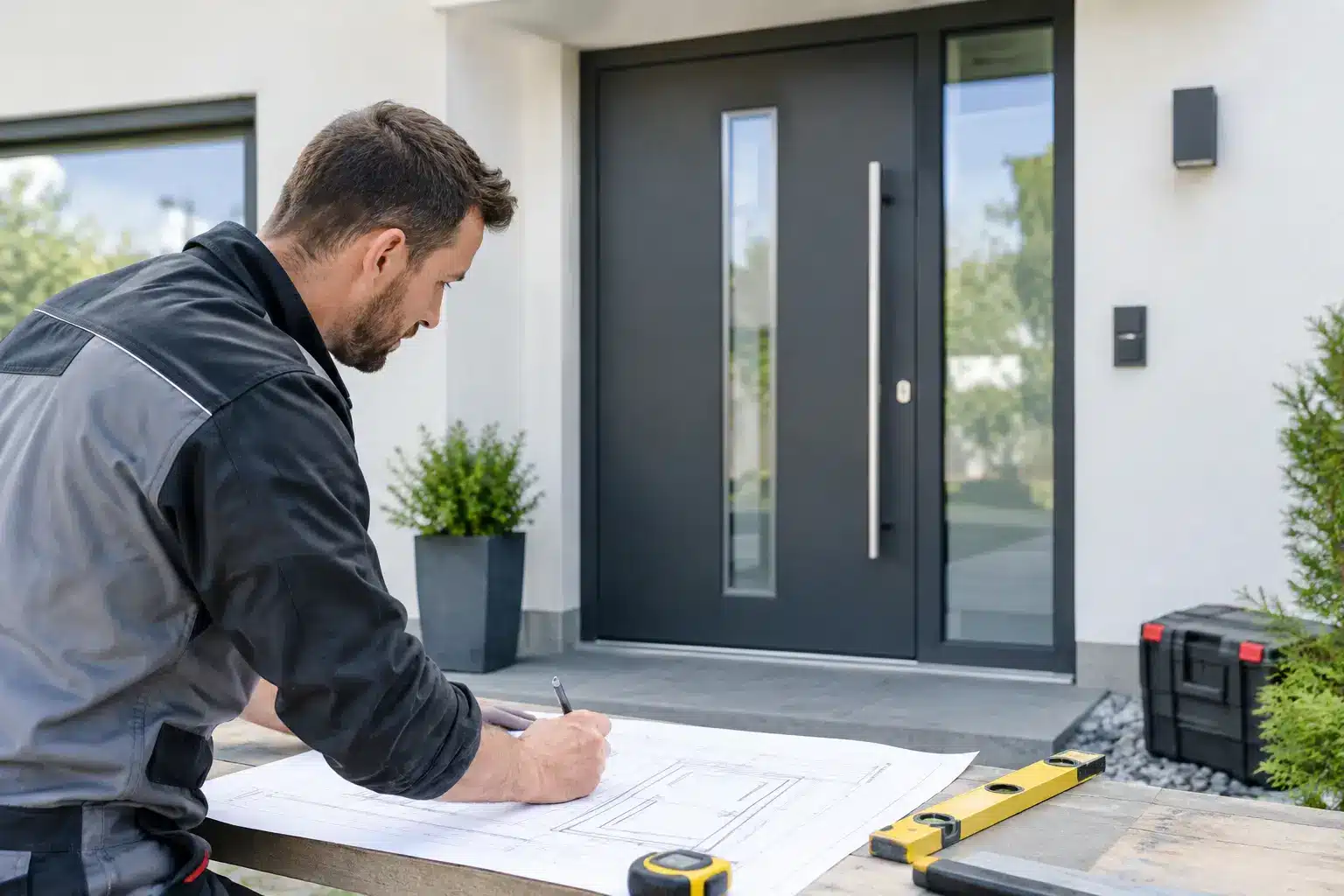 Haustür Montage Neunkirchen richtig planen
